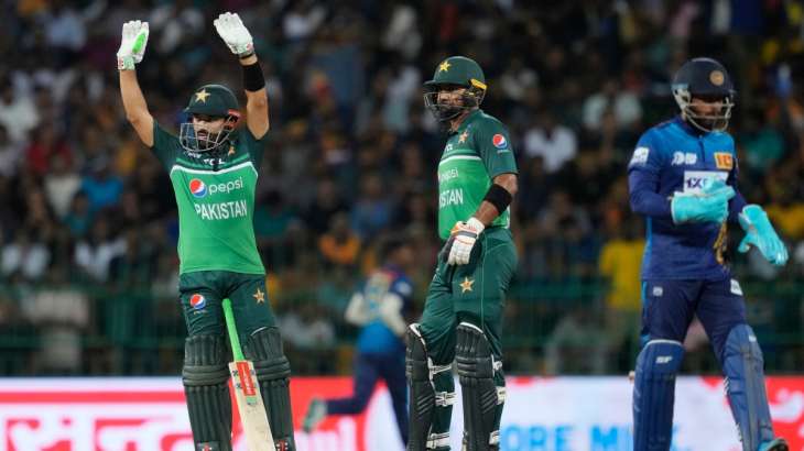 Mohammad Rizwan and Iftikhar Ahmed's 108-run partnership