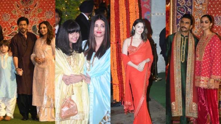 Shah Rukh Khan, Aishwarya Rai, Alia Bhatt, Deepika Padukone and Ranveer Singh