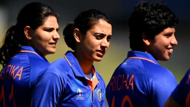 Smriti Mandhana and Indian players