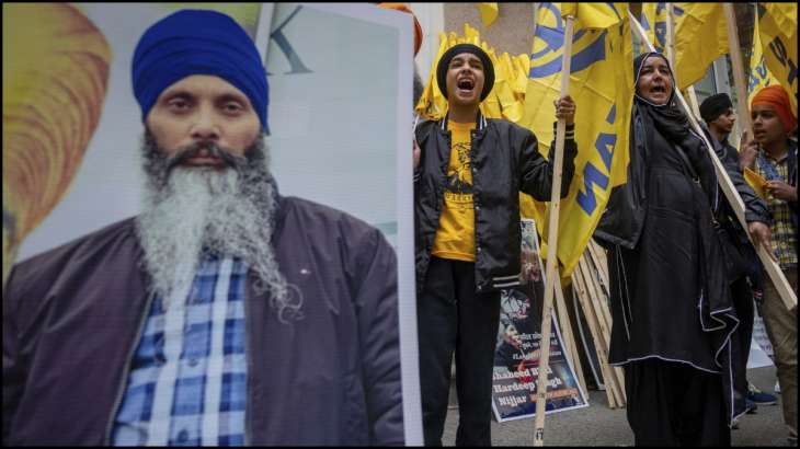 Pro-Khalistani protests erupted in Canada in wake of