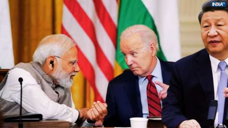 US President Joe Biden, Indian PM Narendra Modi and Chinese