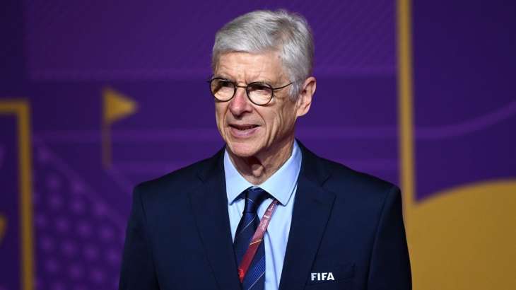 Arsene Wenger during the FIFA World Cup Qatar 2022 Final