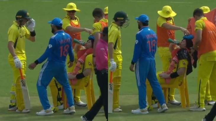 Virat Kohli was at his comical best when Steve Smith took a