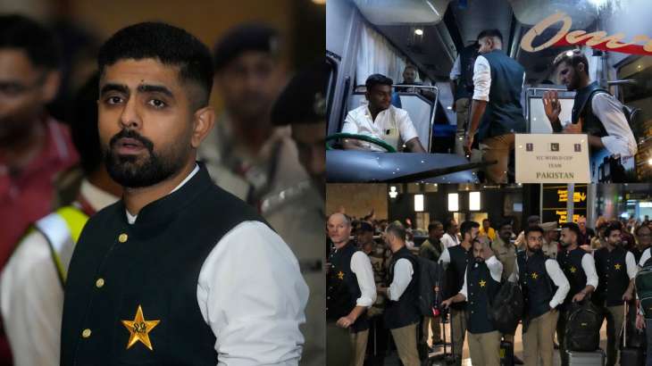 Pakistan team arrived in India for the first time after 7