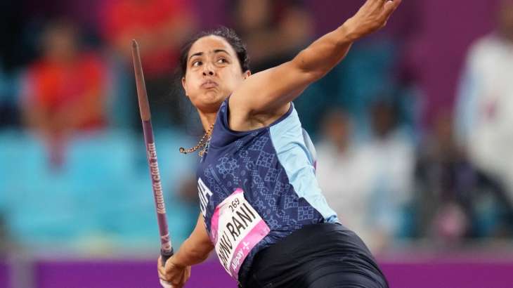 Annu Rani with her season-best throw clinched a Gold medal