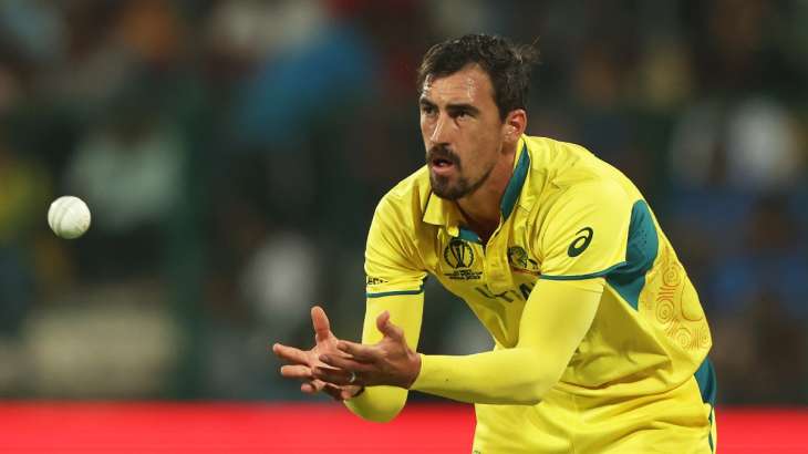 Mitchell Starc has played 22 matches in ICC Men's Cricket