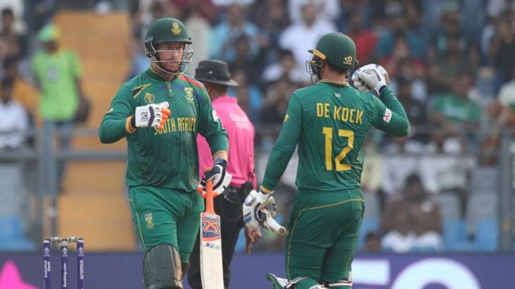 Quinton de Kock and Heinrich Klaasen stitched stand of 142