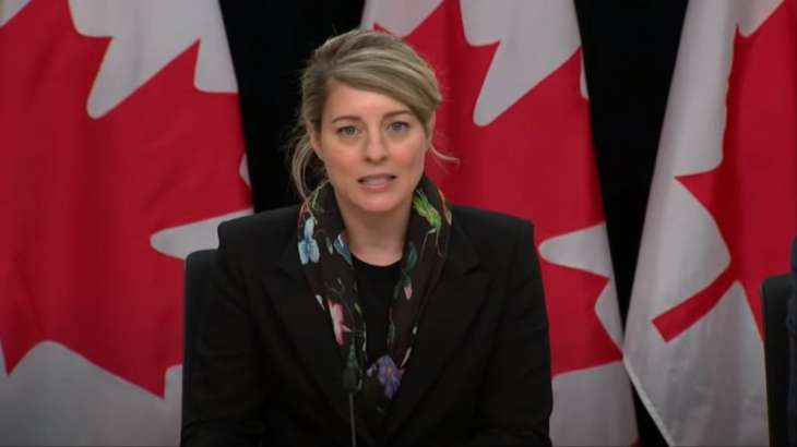 Canadian Foreign Minister Melanie Joly On India-Canada