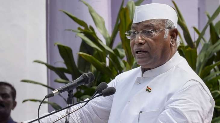 Congress president Mallikarjun Kharge also took a swipe at