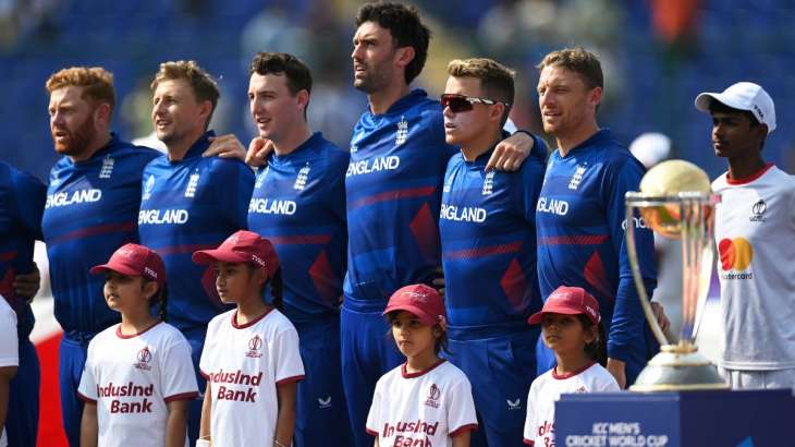 England against Afghanistan in World Cup 2023 match on Oct