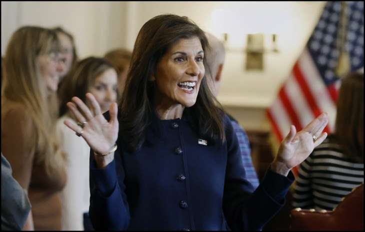 Indian-American presidential candidate Nikki Haley