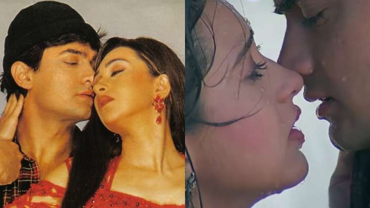 Karisma Kapoor kissing scene