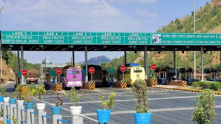 Toll plaza