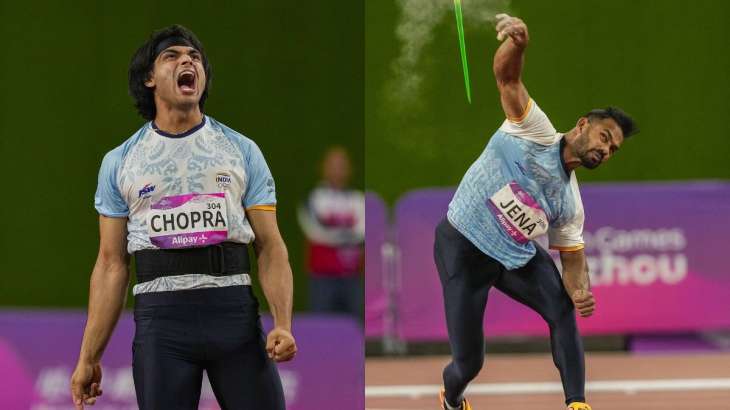 Neeraj Chopra won the Gold medal while Kishore Jena