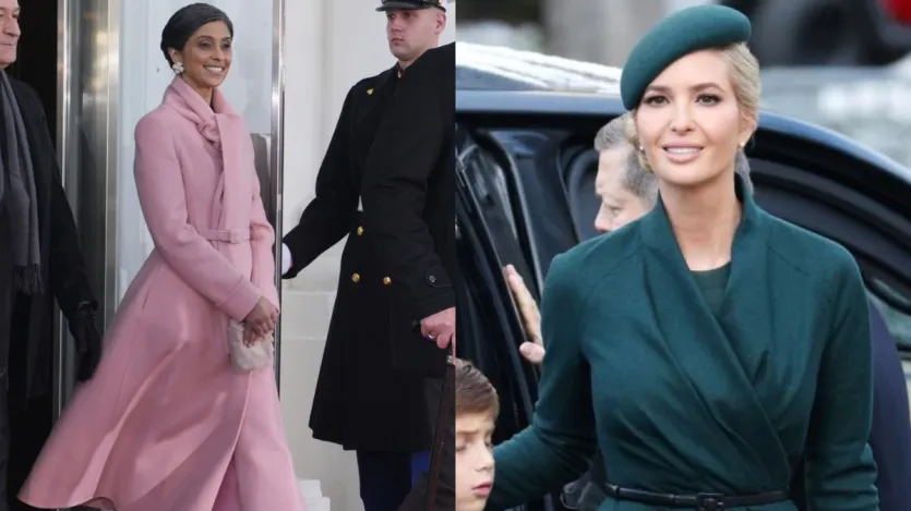 Ivanka to Usha Vance: Monotone looks served at Trump’s oath ceremony | Pics