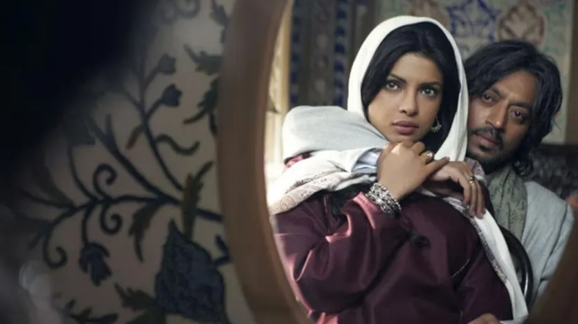 One of Priyanka Chopra's most complicated and sinister parts is that of Susanna in 7 Khoon Maaf. Susanna, who is looking for love, kills each husband who mistreats her one by one. As she alternates between being a cold-blooded killer and a hopeless romantic, her path is a mixture of tenderness and heartless ruthlessness. 