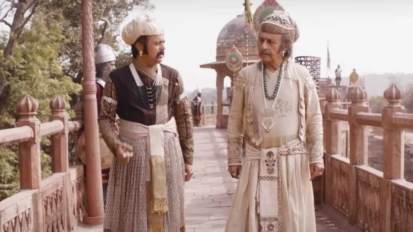 In the 2023 series Taj, Bollywood actor Naseeruddin Shah portrayed the role of Mughal emperor Akbar. Aditi Rao Hydari, Dharmendra, Taha Shah Badussha, Sandhya Mridul, and Shubham Kumar Mehra have played important roles in the Ronald Scalpello-directed program. 
