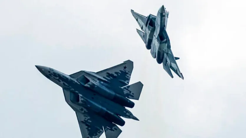 The SU-57 is the first Russian fifth-generation fighter jet, sometimes called the US rule in stealth technology.