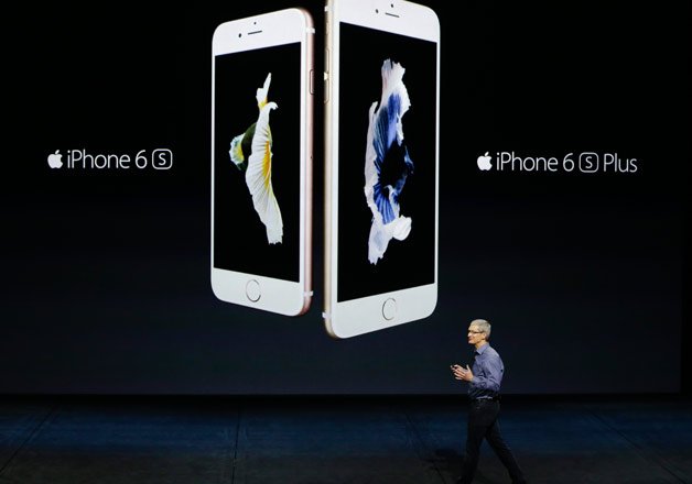 apple unveils iphone 6s iphone 6s plus with 3d touch feature