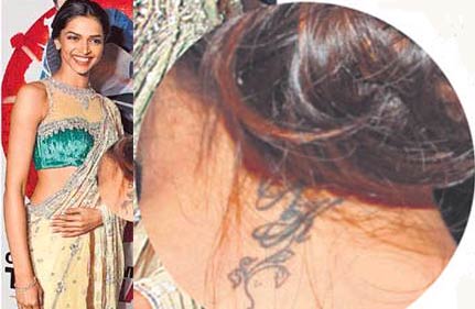 Deepika Padukone Slams Reporter For Rk Tattoo Question - Amar Ujala Hindi  News Live - गर्दन पर किसी और का टैटू, रणवीर को धोखा दे रही हैं दीपिका!