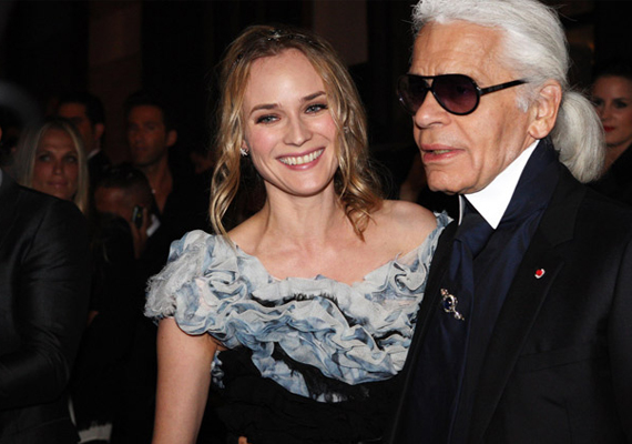 Diane Kruger: Karl Lagerfeld Is a Fun Neighbour