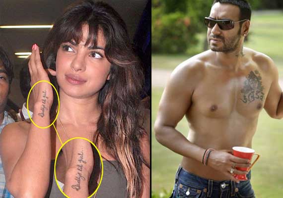 Bollywood celebs and their tattoos