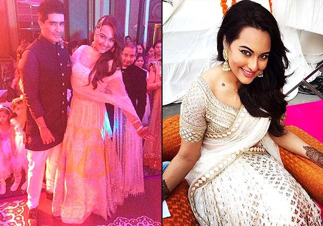 Sonakshi Sinha at brother's wedding: Sports 3 stunning looks (see pics)