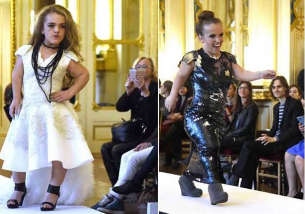 Dwarf Models Storm Paris Fashion Week Indiatv News India Tv