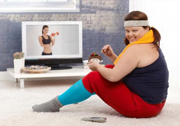 beware if you watch fitness dvds at home you are at risk