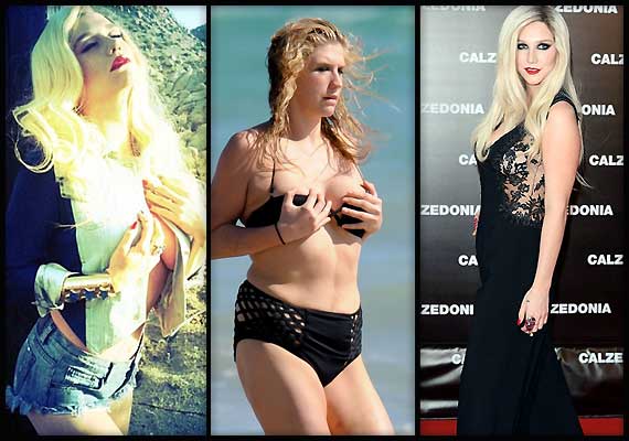 kesha weight gain before after