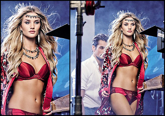 Rosie Huntington-Whiteley in M&S Christmas campaign (view pics