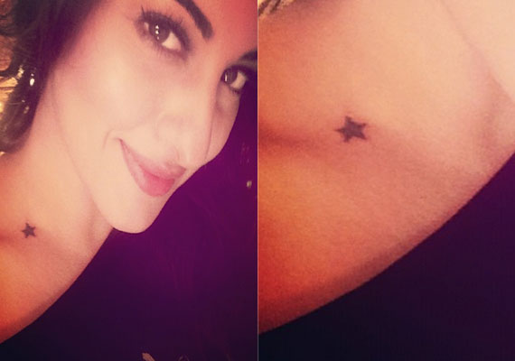 Wow! Did Sonakshi Sinha Just Get A Massive New Tattoo? | MissMalini
