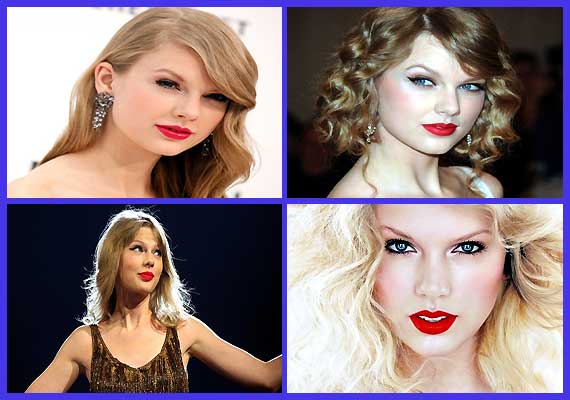 Taylor Swift hooked on red lipstick – India TV