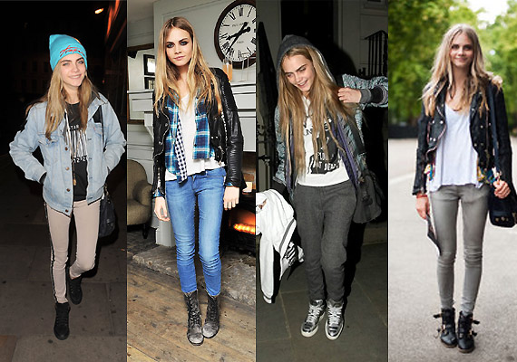 Cara delevingne casual on sale style