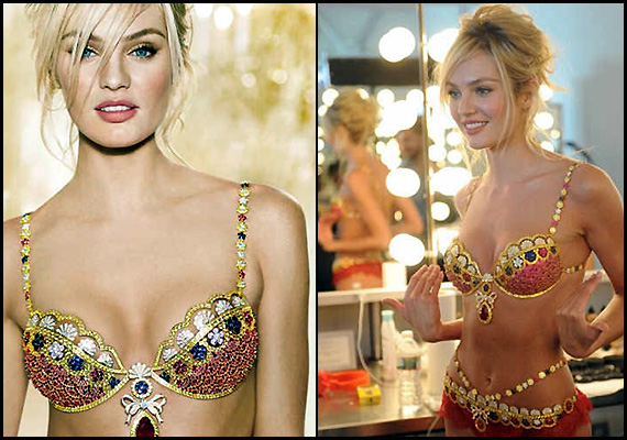 Diamond, gold, ruby studded worlds' most expensive bra costs Rs