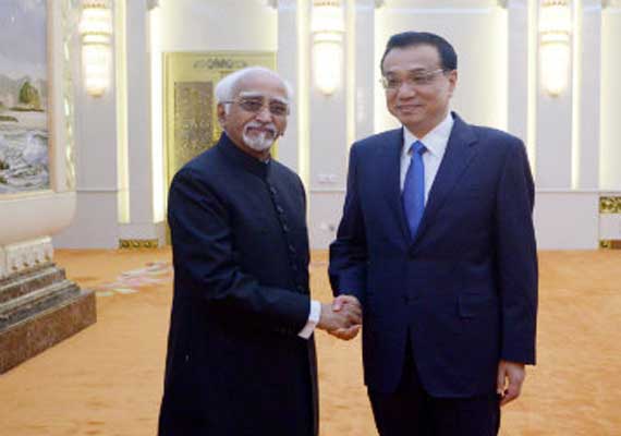 india china have to narrow down differences hamid ansari