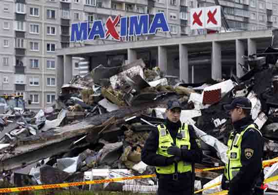 latvian store search ends with death toll at 54