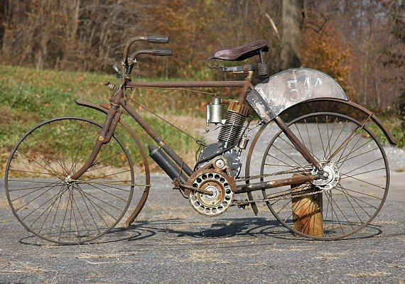 Old cheap indian bike