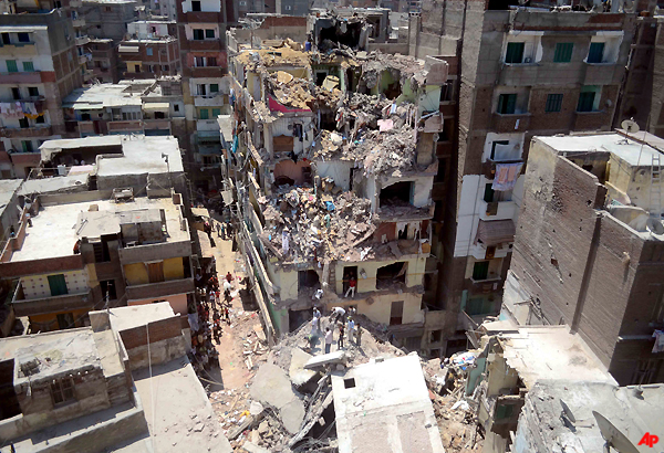 10 killed in high-rise collapse in Egypt | World News – India TV