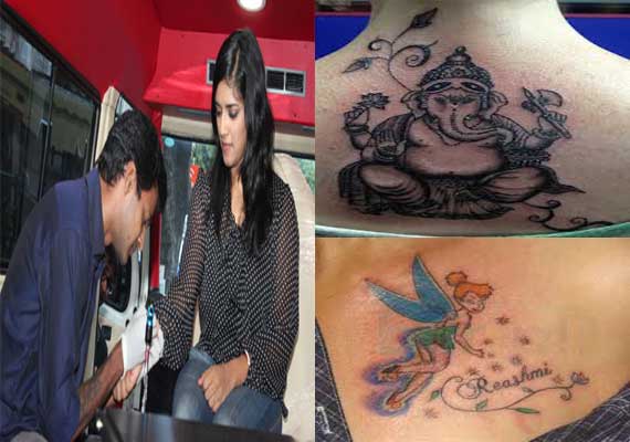 Vasundhara inaugurates Irezumi Mobile Tattoo Studio tamil Event Photo  Gallery | Galatta