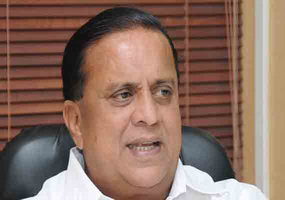 black ink thrown at ncp minister hasan mushrif in maharashtra