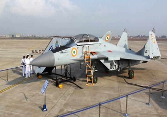 fighter aircraft mig29k commissioned into navy