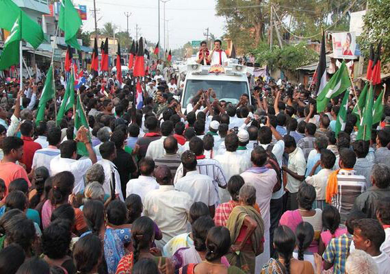 Hectic campaigning on in Puducherry