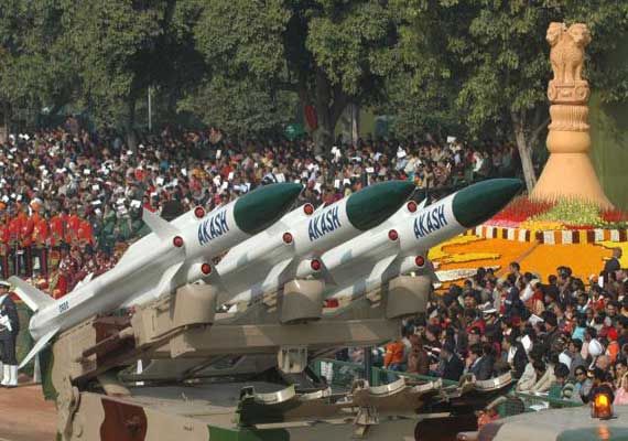 India again test-fires Akash missile