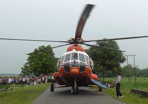 Chopper with 19 makes emergency landing on road in Arunachal - India TV News