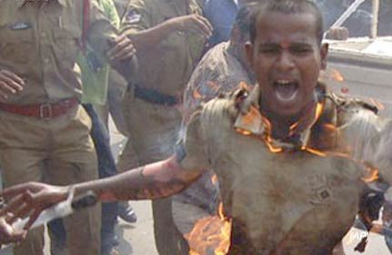telangana student dies of self immolation telangana student dies of self immolation