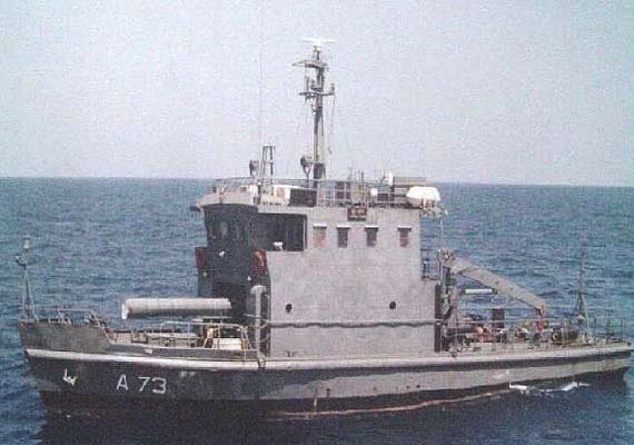 Torpedo Vessel mishap: Search on for 4 missing Navy personnel