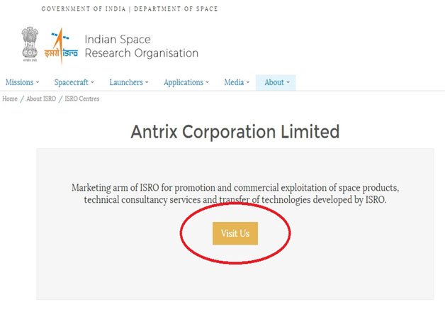 Website of ISRO's Commercial Arm Antrix Hacked, Reportedly by