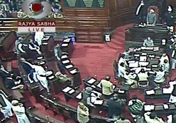 Rajya Sabha Adjourned After Uproar By BJP Over Chidambaram Issue