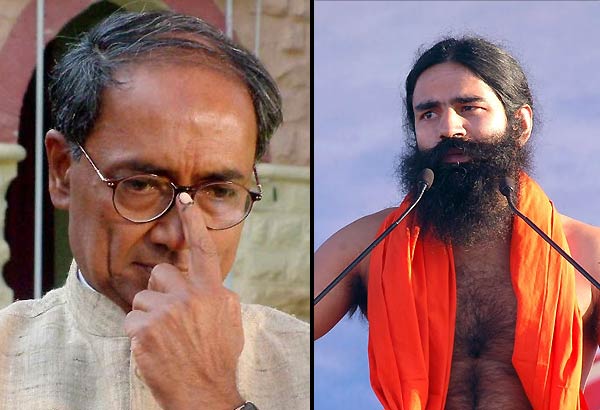 ramdev should drop plans to go on hunger strike digvijay